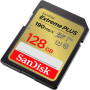 Карта пам'яті SanDisk 128GB SDXC class 10 UHS-I U3 4K Extreme Plus (SDSDXWA-128G-GNCIN)