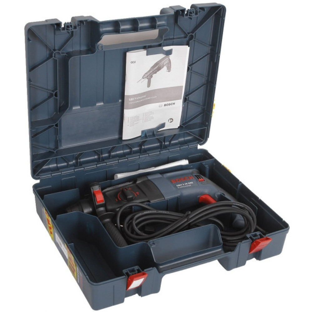 Перфоратор Bosch Professional GBH 2-26 DRE SDS-plus 800Вт 2.7Дж 2.8кг L-кейс