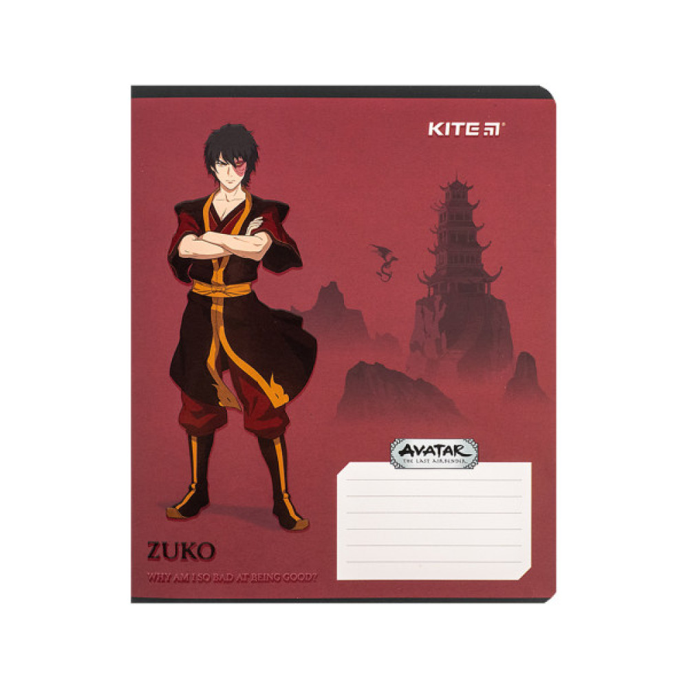 Зошит Kite Avatar, 18 аркушів, лінія (AV24-237)