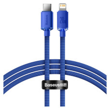 Дата кабель USB-C to Lightning 1.2m 20W blue Baseus (CAJY000203)
