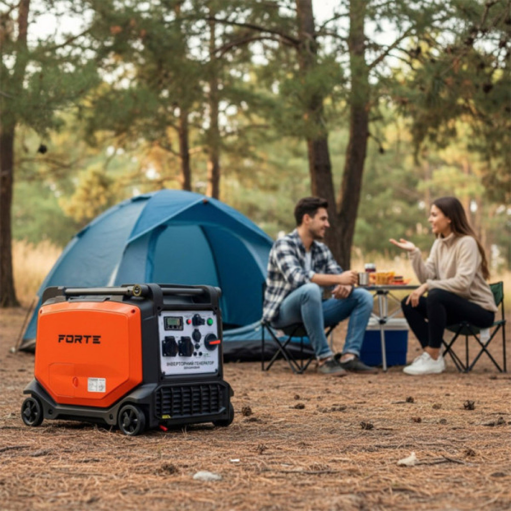 Генератор Forte інверторний FG5500iE 4kW, стартер ручний, електричний , 11л. (148251)