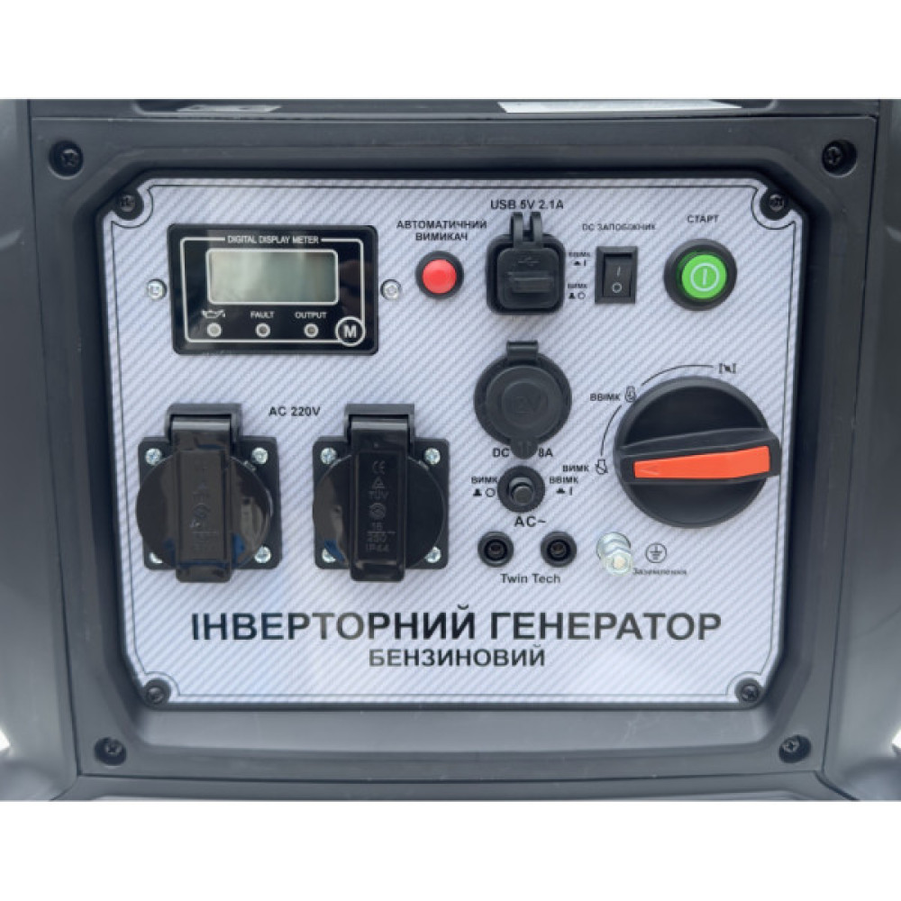 Генератор Forte інверторний FG5500iE 4kW, стартер ручний, електричний , 11л. (148251)