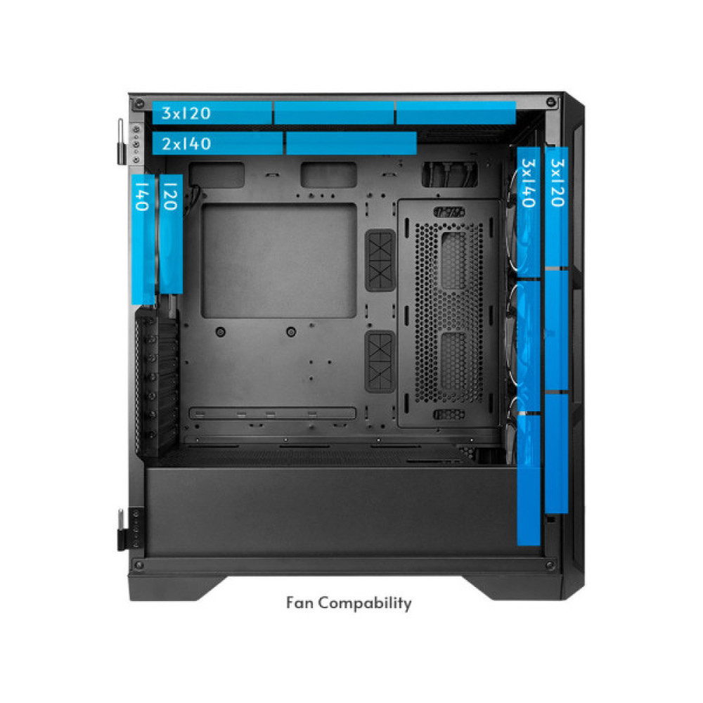 Корпус для ПК Chieftec APEX AIR (GA-01B-M-OP)