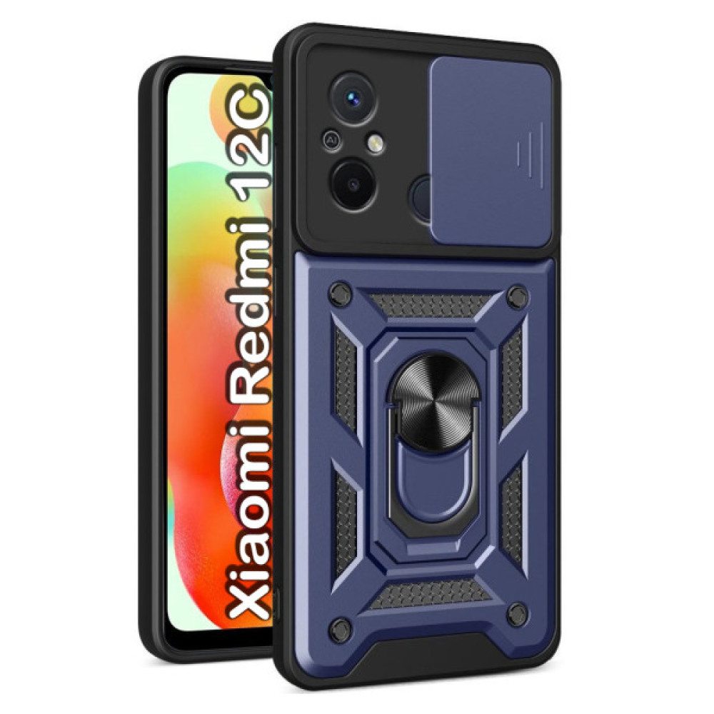 Чохол до мобільного телефона BeCover Military Xiaomi Redmi 12C Blue (709166) Чохол до мобільного телефона BeCover Military Xiaomi Redmi 12C Blue (709166)