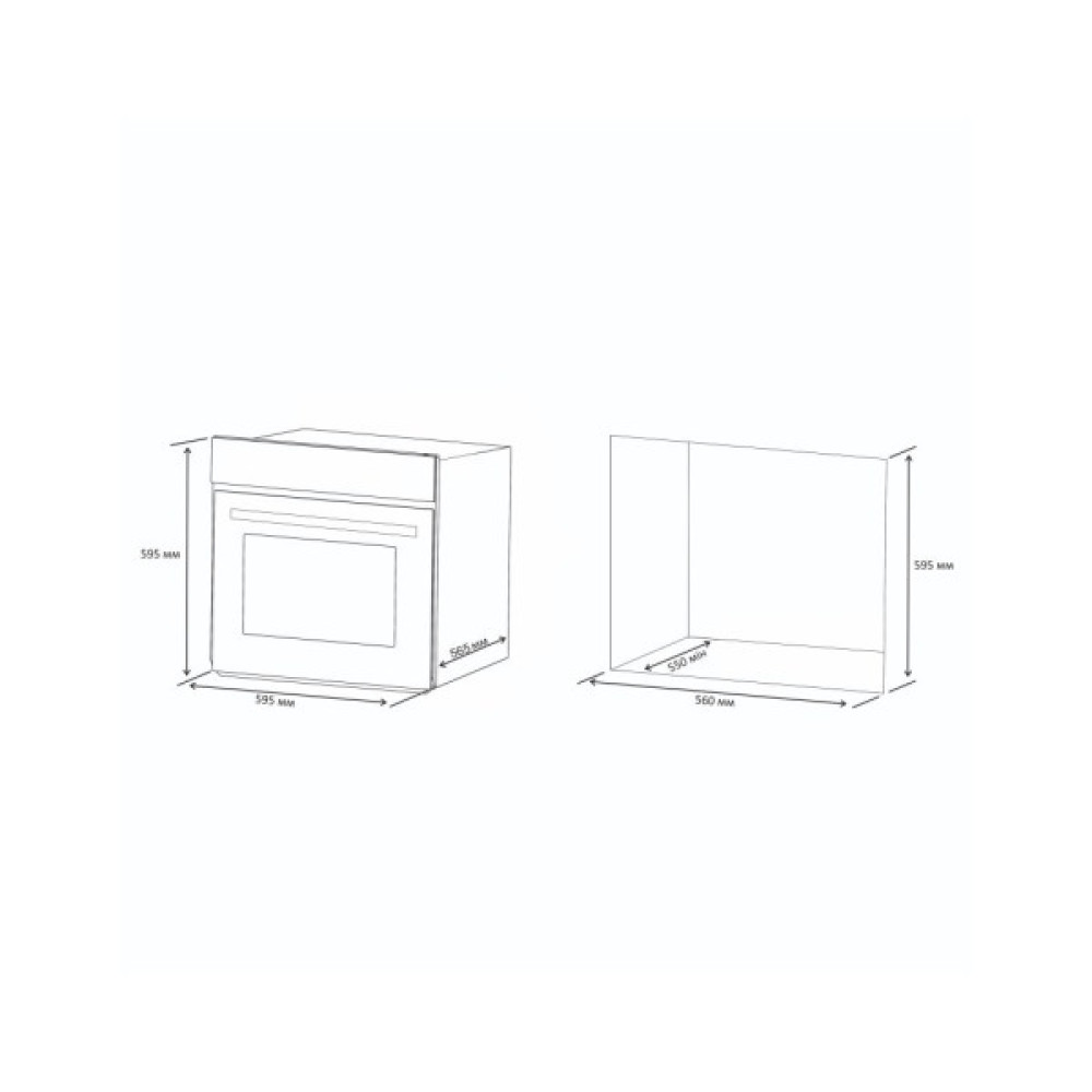 Духова шафа Jantar JANTAR MMA 6004 BL