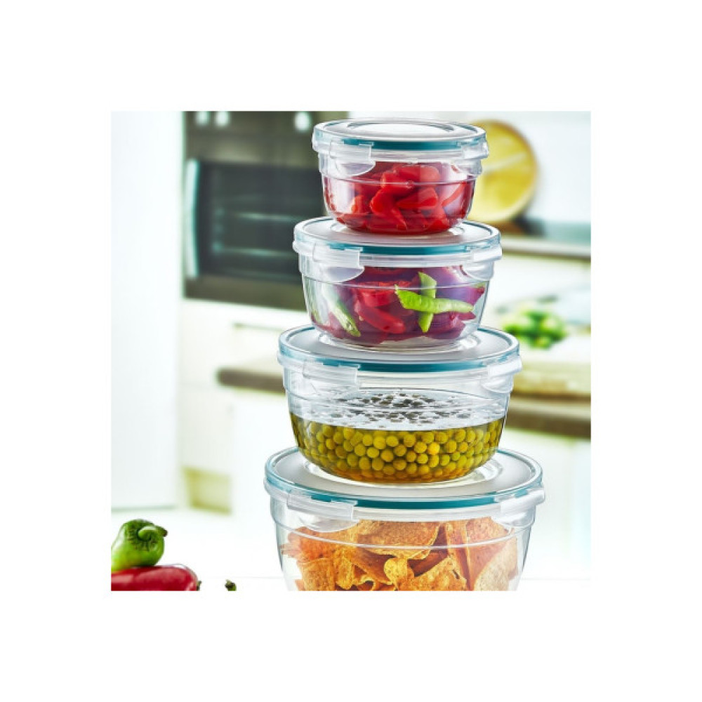 Харчовий контейнер Irak Plastik Fresh круглий 1,5 л прозорий (5226)