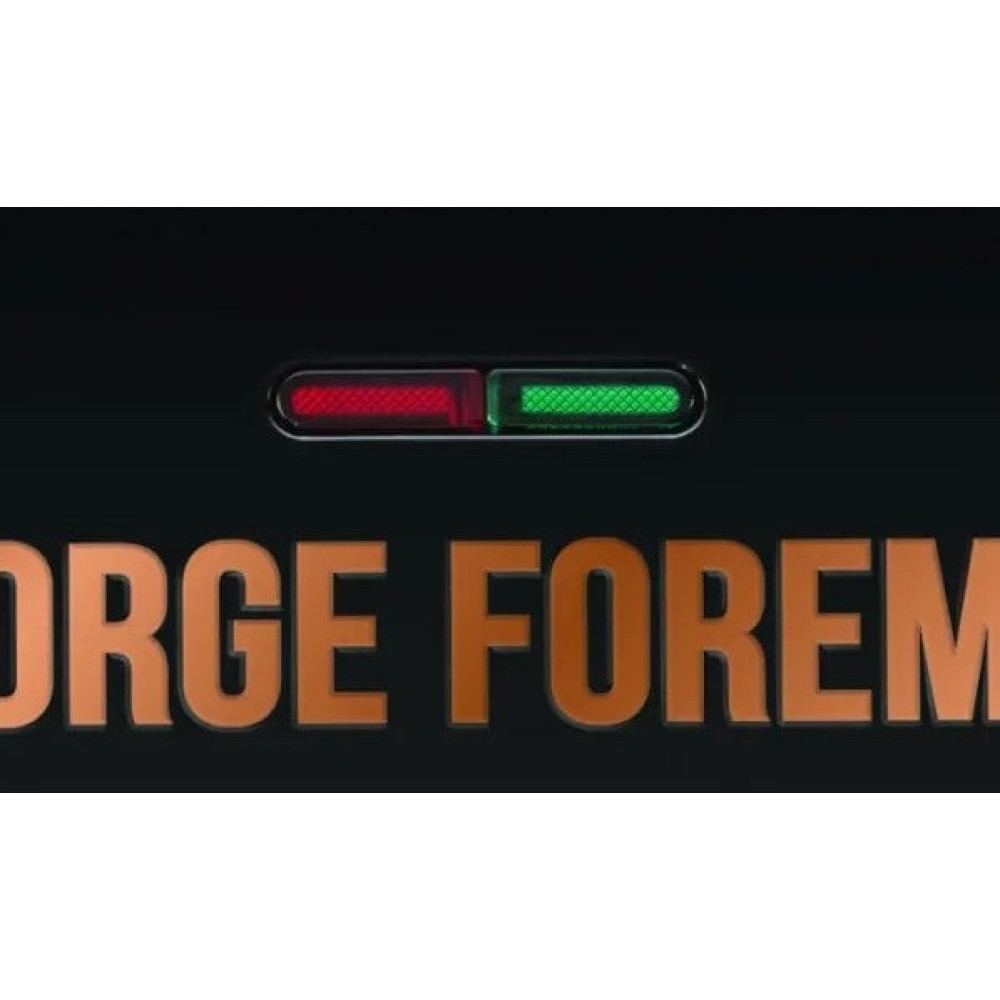 Гриль George Foreman притискний Fit Grill Copper Medium 1630Вт, темп. режимів-1, пластик, чорний