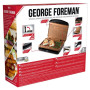 Гриль George Foreman притискний Fit Grill Copper Medium 1630Вт, темп. режимів-1, пластик, чорний