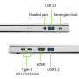 Ноутбук Acer Aspire Go AG15-32P 15.6" FHD IPS, Intel C N150, 8GB, F512GB, UMA, Lin, сріблястий
