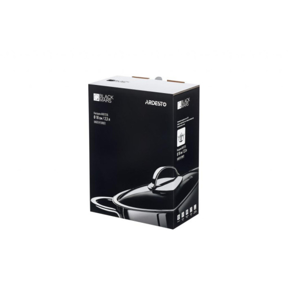 Каструля ARDESTO Black Mars 2,3 л (AR0723S)