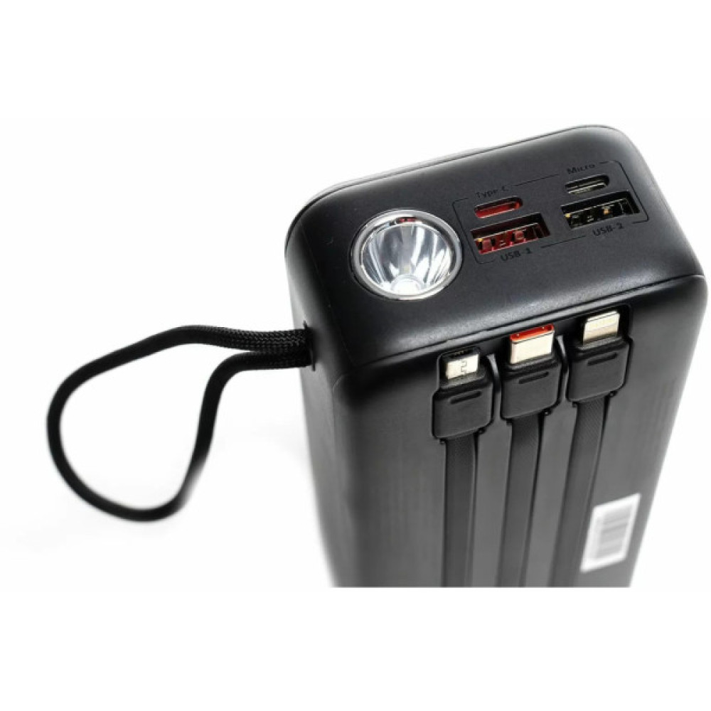 Батарея універсальна Hölmer NRG-02 Cheetah 30000mAh 22.5W Black (NRG-02 Cheetah)