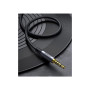 Кабель мультимедійний 3.5mm M to 3.5mm M 3.0m (4pin) AV183 aluminum gray Ugreen (20785)