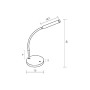 Настільна лампа Eurolamp LED-TLD-5W(white) Настільна лампа Eurolamp LED-TLD-5W(white)