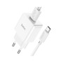 Зарядний пристрій HOCO C106A Leisure USB + cable USB to USB-C 10.5W White (6931474783912) Зарядний пристрій HOCO C106A Leisure USB + cable USB to USB-C 10.5W White (6931474783912)