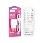 Зарядний пристрій HOCO C106A Leisure USB + cable USB to USB-C 10.5W White (6931474783912) Зарядний пристрій HOCO C106A Leisure USB + cable USB to USB-C 10.5W White (6931474783912)