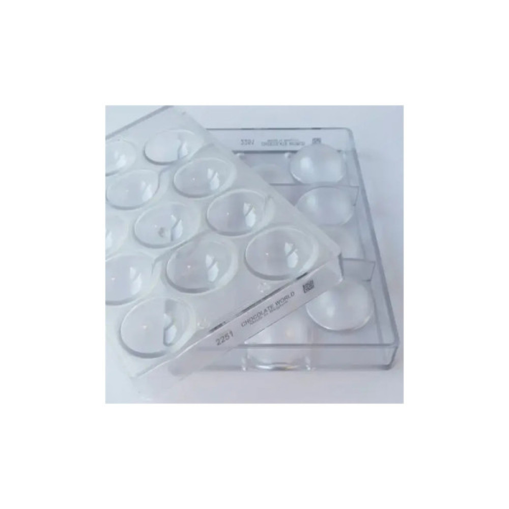 Форма для шоколаду Chocolate World Напівсфера 50x25 мм (2251 CW)