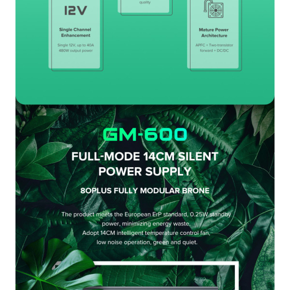 GAMEMAX GM-600 Modular