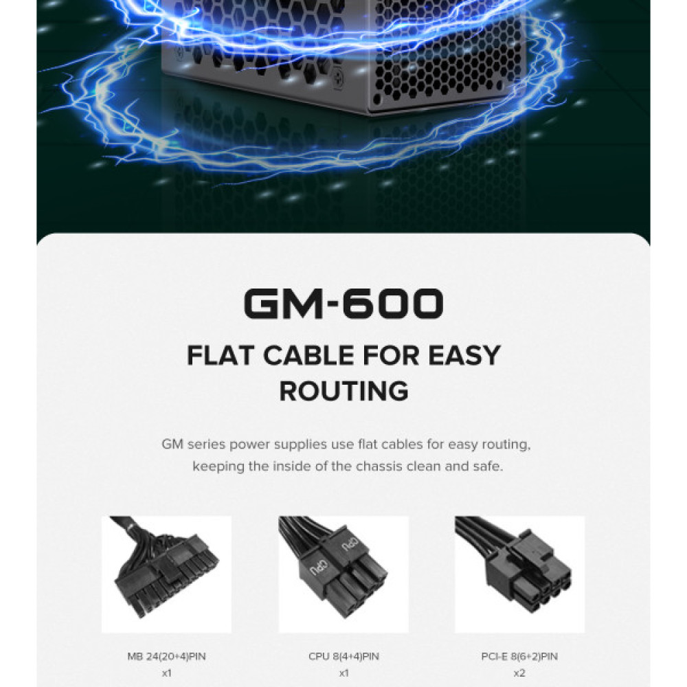 GAMEMAX GM-600 Modular