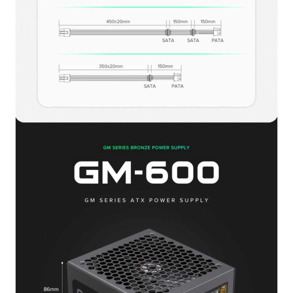 GAMEMAX GM-600 Modular
