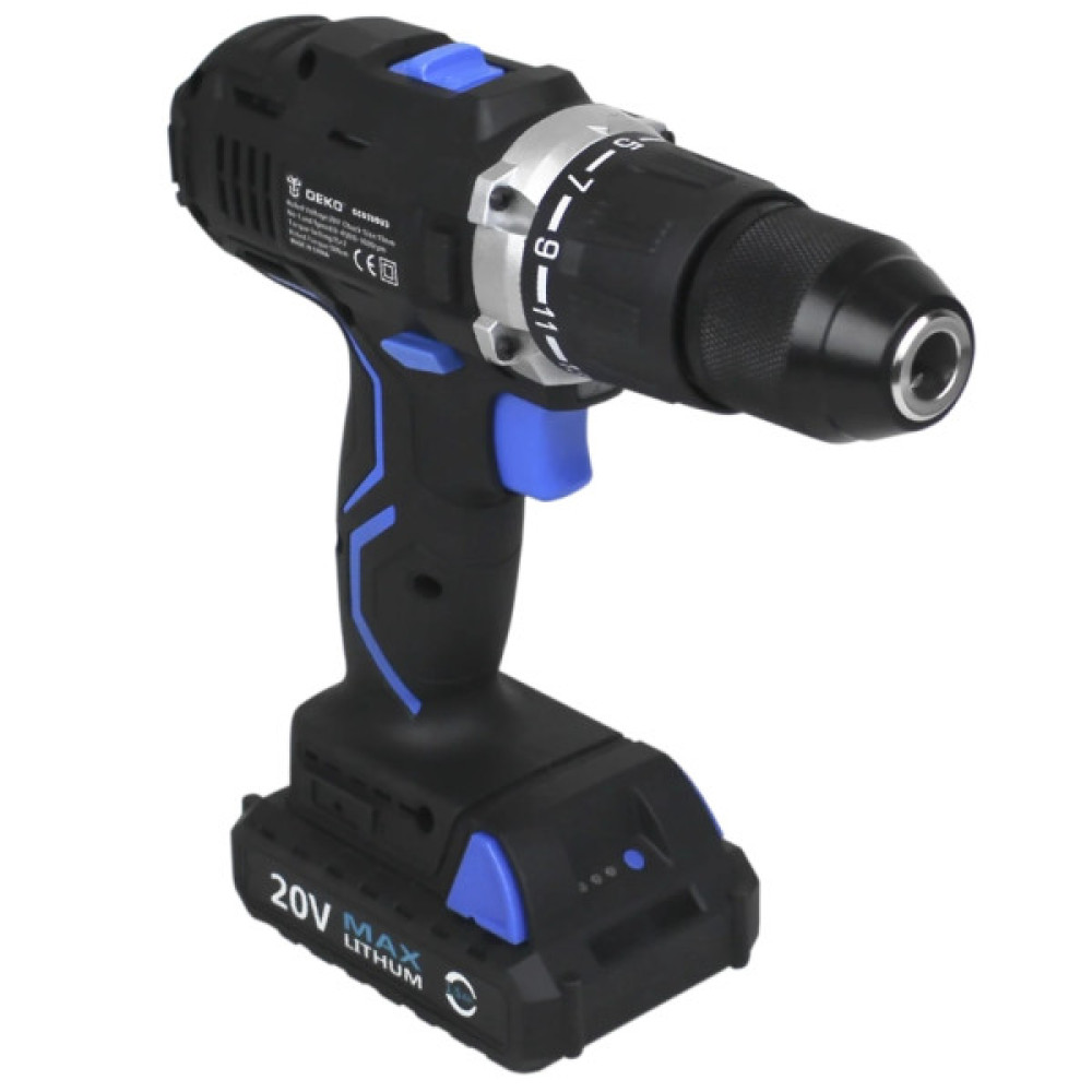 Шуруповерт Deko GCD20DU3A