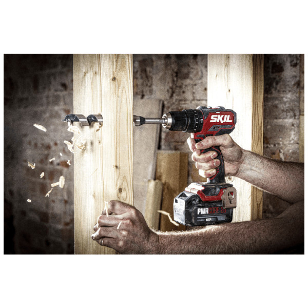 Шуруповерт Skil 3075 CA Compact Li-Ion 20V, безщітковий ударний, 2.0Ah, зарядний пристрій (CD1E3075CA+BC1E3136A)