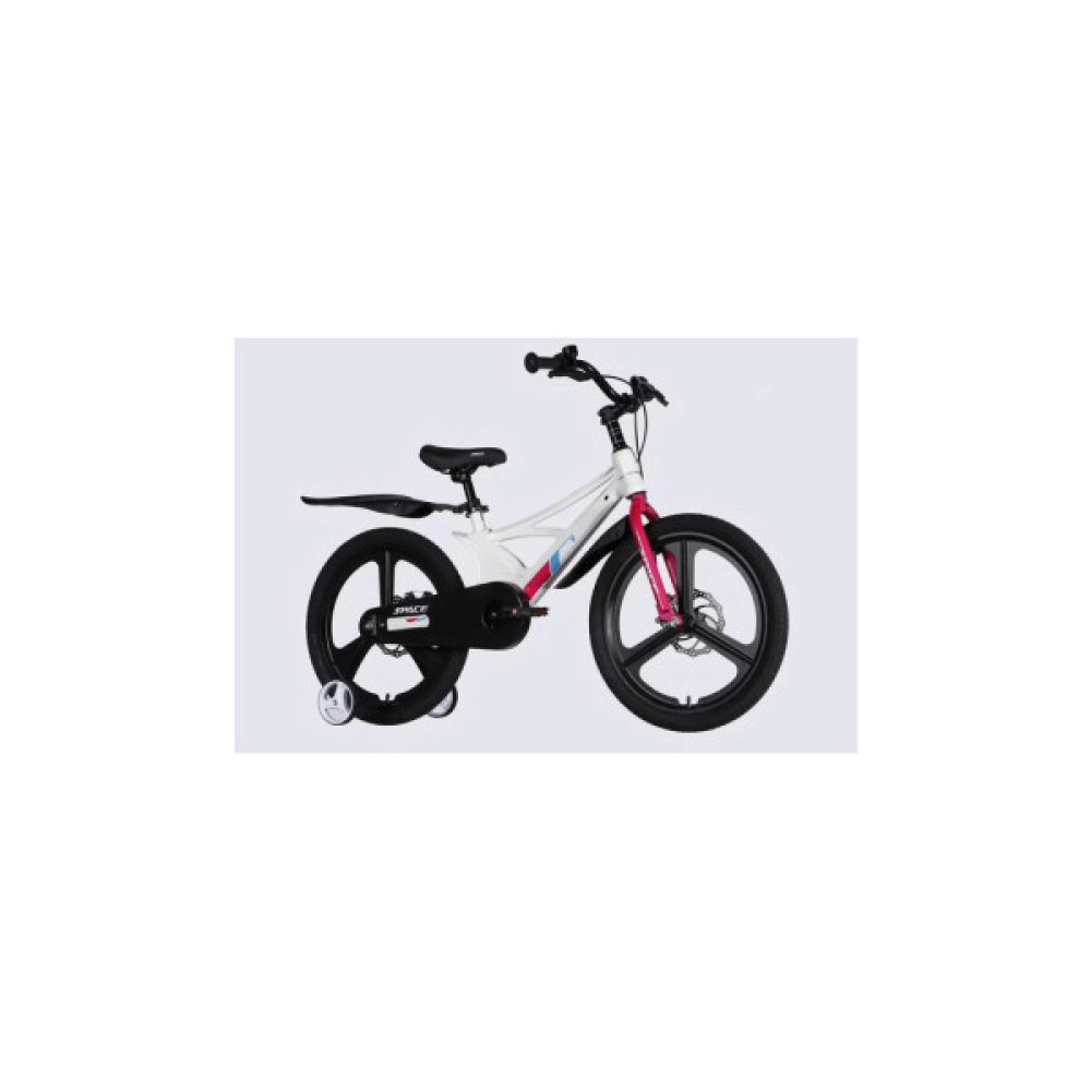 Велосипед Space 20" KID STAR DD рама-11" MG 2026 білий з рожевим (OPS-SK-20-046)