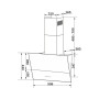 Витяжка кухонна GRANADO Vivares 613-1100 black glass (GCH316311) Витяжка кухонна GRANADO Vivares 613-1100 black glass (GCH316311)