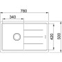 Мийка кухонна Franke BASIS BFG 611-78 (114.0258.031) Мийка кухонна Franke BASIS BFG 611-78 (114.0258.031)
