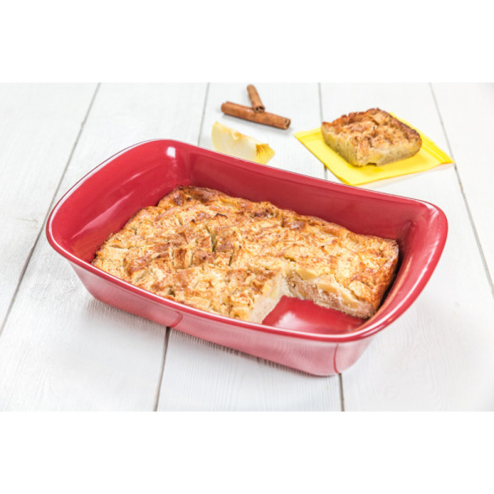 Форма для випікання Pyrex Supreme red прямокутна 30 х 20 см (SU30RR5/7246)