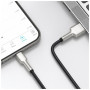 Дата кабель USB 2.0 AM to Lightning 2.0m 2.4A metal black Baseus (CALJK-B01) Дата кабель USB 2.0 AM to Lightning 2.0m 2.4A metal black Baseus (CALJK-B01)