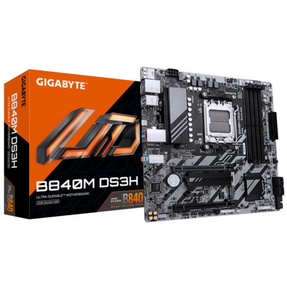 Материнська плата GIGABYTE B840M DS3H