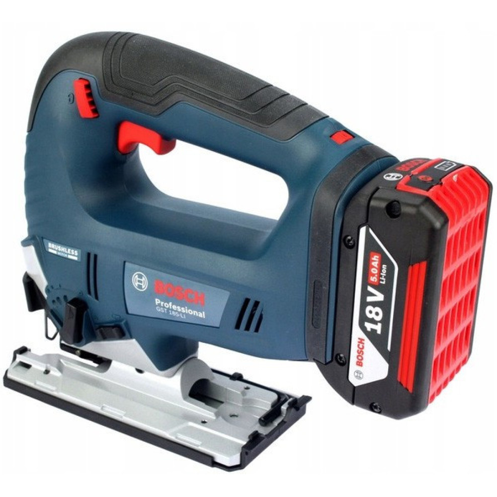 Лобзик акумуляторний Bosch Professional GST 185-LI 18В 1х4А·год 0-3500об/хв хід 26мм 2кг кейс