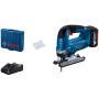 Лобзик акумуляторний Bosch Professional GST 185-LI 18В 1х4А·год 0-3500об/хв хід 26мм 2кг кейс