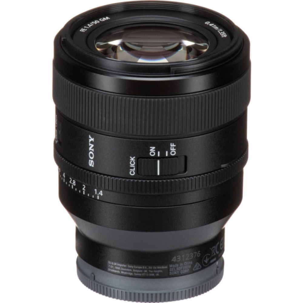 Об'єктив Sony 50mm f/1.4 GM for NEX FF (SEL50F14GM.SYX)