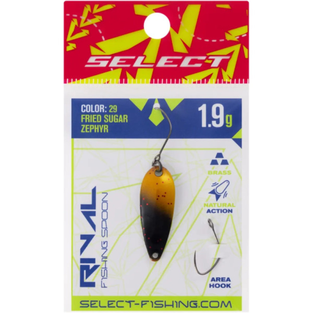 Блешня Select Rival 1.9g 30mm 29 Fried Sugar Zephyr (1870.80.02)