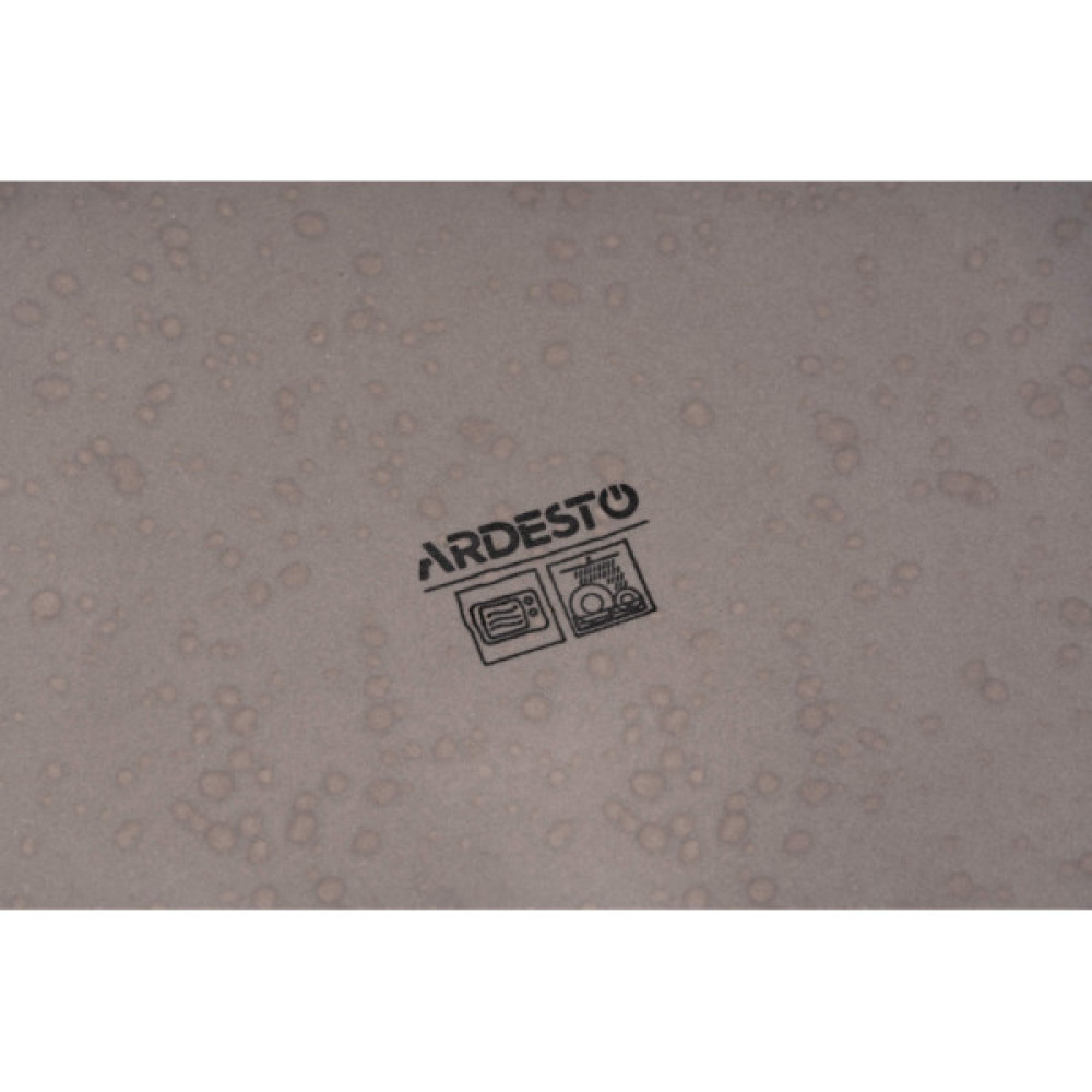 Тарілка ARDESTO Trento Dinner 26,5 см Grey (AR2926TG)