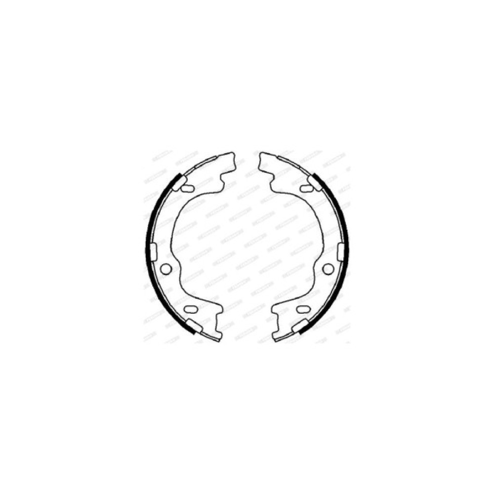 Гальмівні колодки FERODO FSB4022