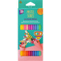 Олівці кольорові Cool For School Pastel Преміум, двосторонні,тригранні , 24 кольори (CF15187) Олівці кольорові Cool For School Pastel Преміум, двосторонні,тригранні , 24 кольори (CF15187)