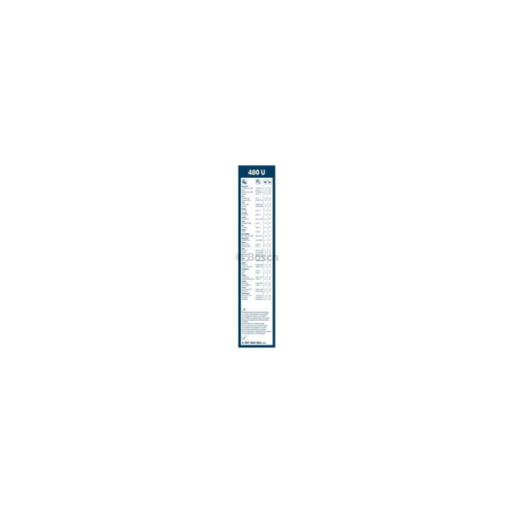 Щітка склоочисника Bosch 3 397 004 582