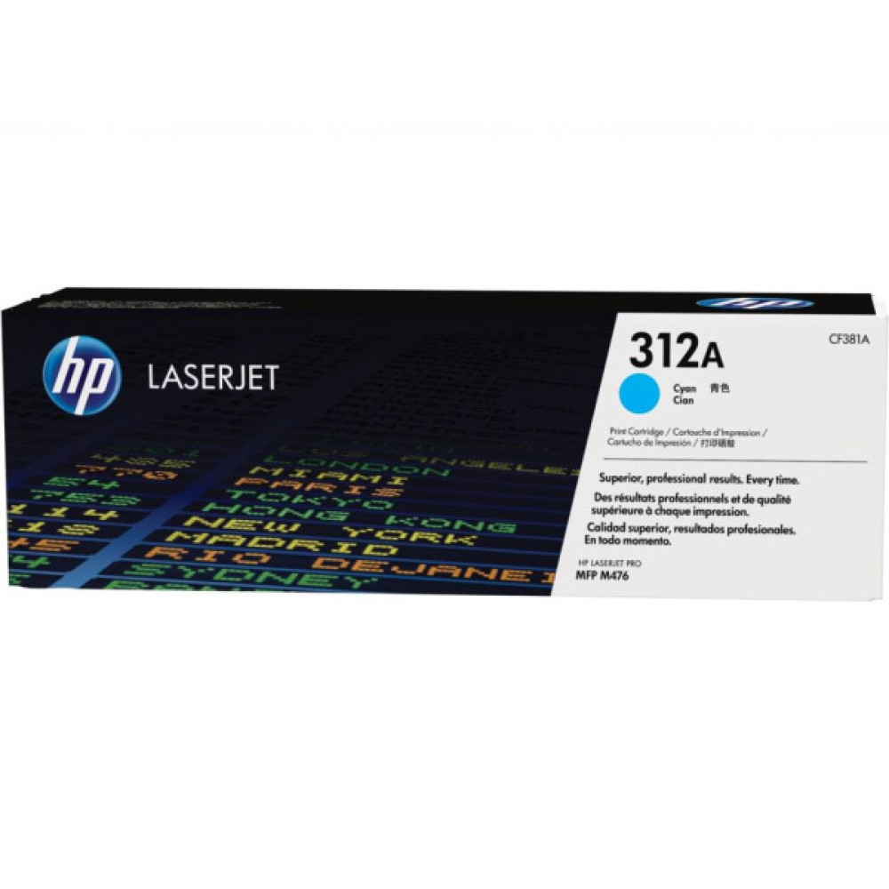Картридж HP CLJ  312A Cyan LJ Pro M476dn/M476dw/M476nw (CF381A) Картридж HP CLJ  312A Cyan LJ Pro M476dn/M476dw/M476nw (CF381A)