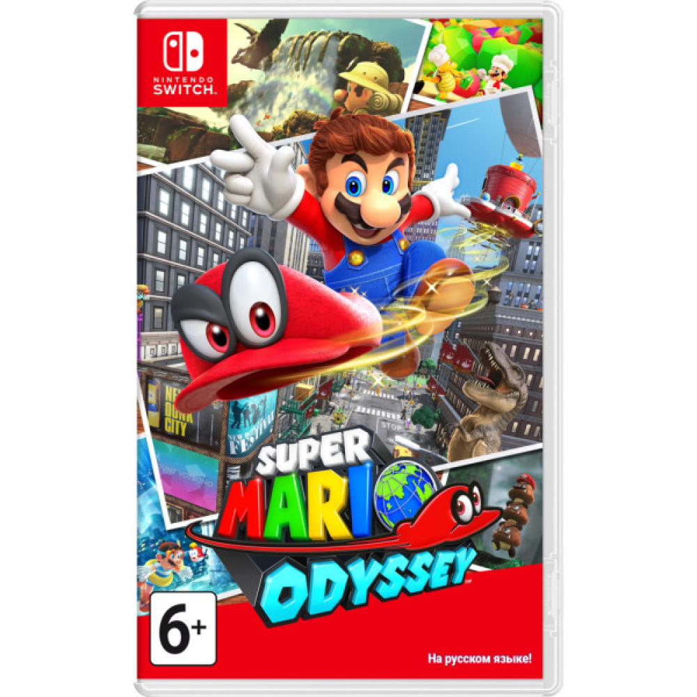 Гра Nintendo Super Mario Odyssey, картридж (045496420864)