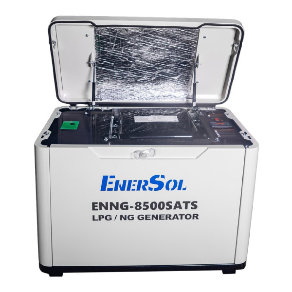 Генератор газовий EnerSol ENNG-8500SATS, 230В, 8.0-8.5кВт, електростартер, 160.0кг