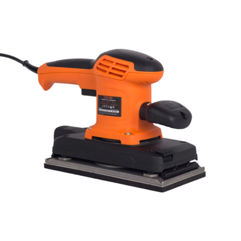 Шліфмашина вібраційна Tekhmann TOS-500 500Вт платформа 115х230 11000кол/хв 1.9кг