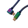Дата кабель USB-C + USB A to USB-C 1.08m Premium Coiled Aviator blue Keychron (CAB8_KEYCHRON) Дата кабель USB-C + USB A to USB-C 1.08m Premium Coiled Aviator blue Keychron (CAB8_KEYCHRON)