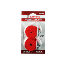 Стяжний ремінь SAPFIRE 500 кг 2х2,5 м SH-080 (400113)