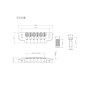 Бридж для гітари Gotoh 510UB GG
