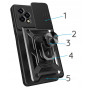 Чохол до мобільного телефона BeCover Military Honor 200 Lite Black (713044) Чохол до мобільного телефона BeCover Military Honor 200 Lite Black (713044)