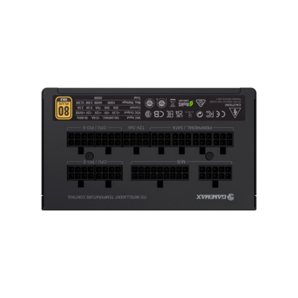 Блок живлення Gamemax 850W (GX-850 PRO BK(ATX3.1PCIe5.1))