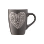 Чашка Ardesto Heart 330 мл Deep Grey (AR3467DGR) Чашка Ardesto Heart 330 мл Deep Grey (AR3467DGR)
