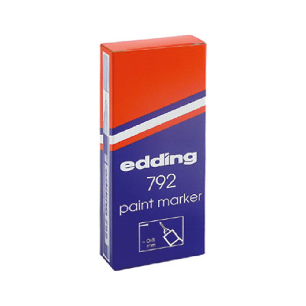Маркер Edding для декоративних робіт Paint E-792 0.8 мм Червоний (e-792/02)